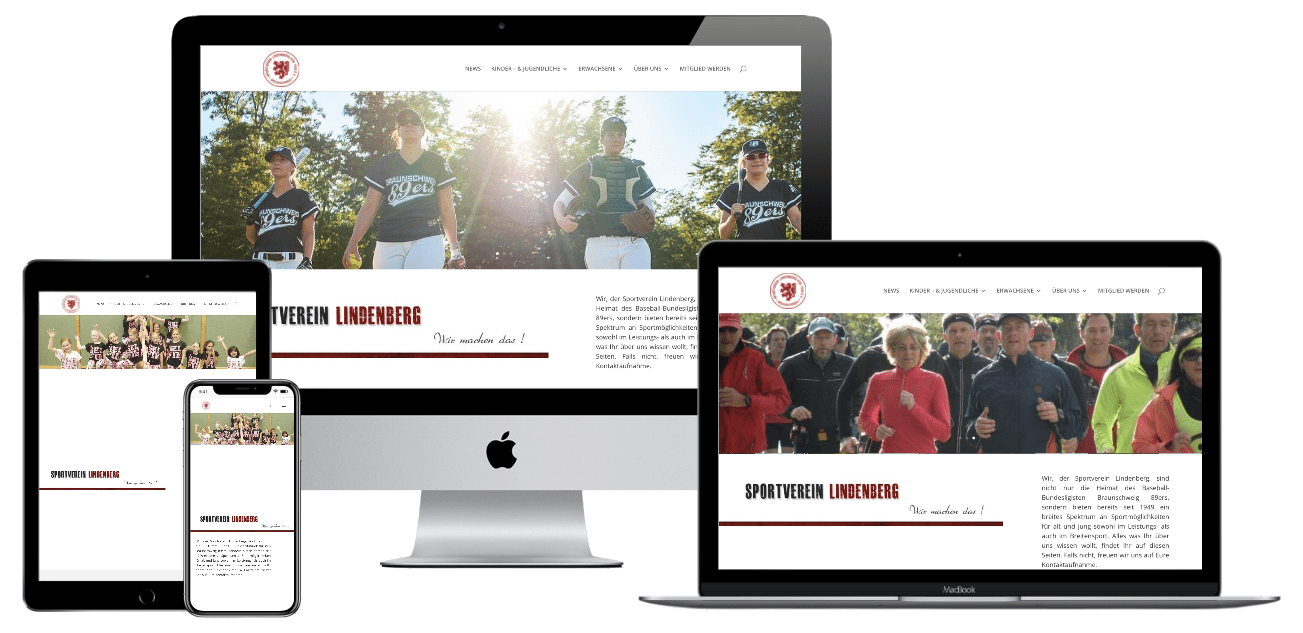 Homepage für Vereine: Sportverein Lindenberg Braunschweig